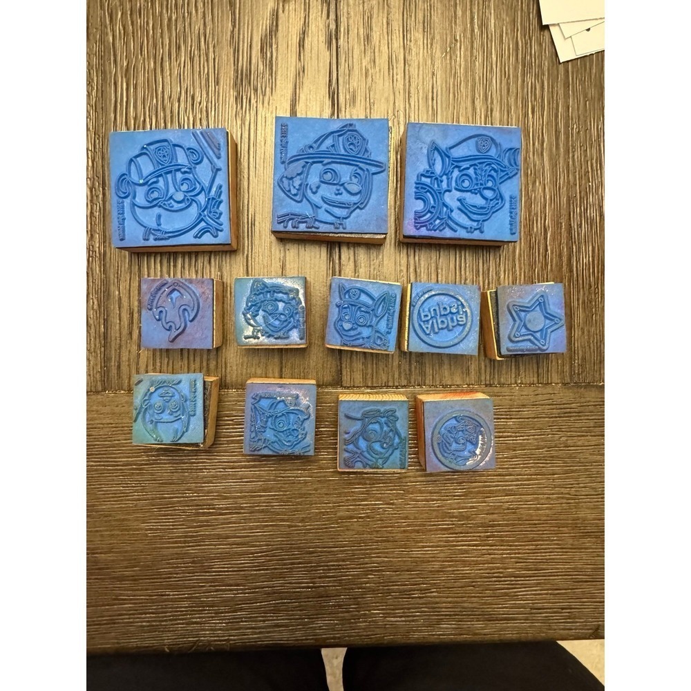 Kids Paw Patrol Rubber Stamps - Picture 2 of 2